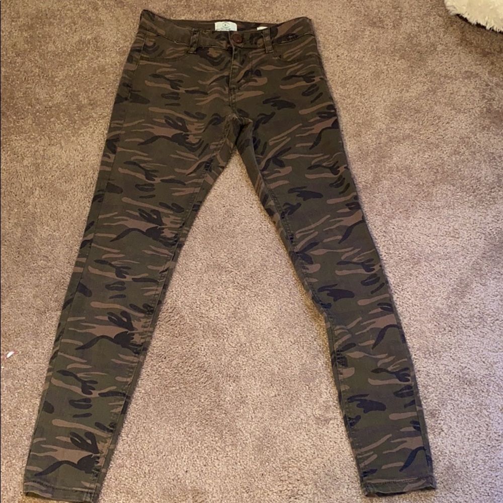 Army green pants